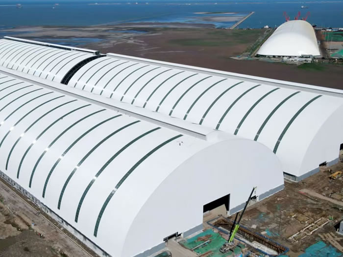 儲煤棚網架案例